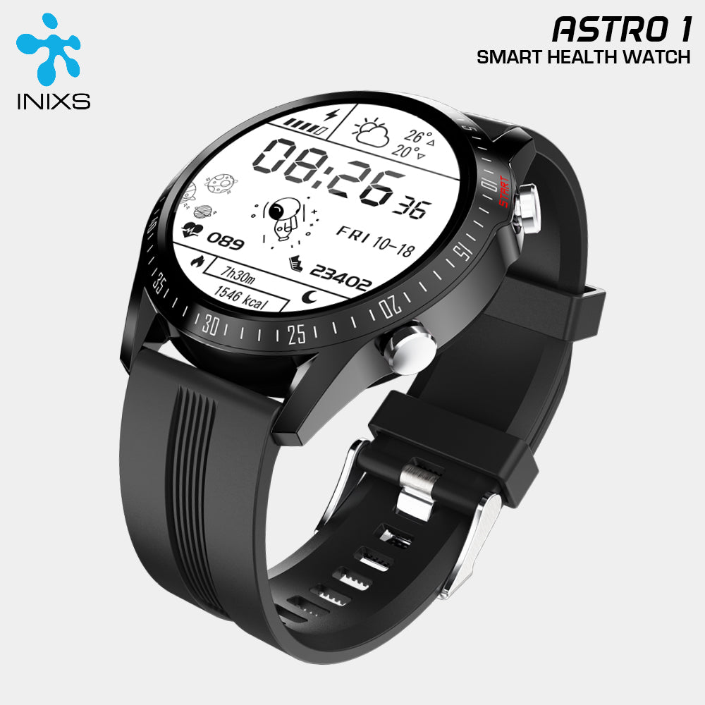 INIXS Astro 1 Smart Health Watch with Voice Call App Notification