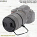 Emora PRO Impact Centre Clip Protection Lens Cap with elastic band cap keeper