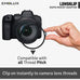 Emolux LENSKLIP Photo Filter Thread to Clip Converter Adaptor for mirrorless and DSLR camera lens