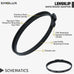 Emolux LENSKLIP Photo Filter Thread to Clip Converter Adaptor for mirrorless and DSLR camera lens