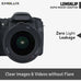 Emolux LENSKLIP Photo Filter Thread to Clip Converter Adaptor for mirrorless and DSLR camera lens
