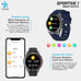 INIXS Sportive 1 Smart Health Watch with Voice Call App Notification Thermometer Blood Pressure Sp02 Pedometer Multi Sport Music for IOS and Android