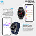 INIXS Sportive 1 Smart Health Watch with Voice Call App Notification Thermometer Blood Pressure Sp02 Pedometer Multi Sport Music for IOS and Android