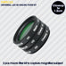 Inmacus Universal +23 HD 3 pcs Macro Photo Filter Kit for Smartphone and Tablet