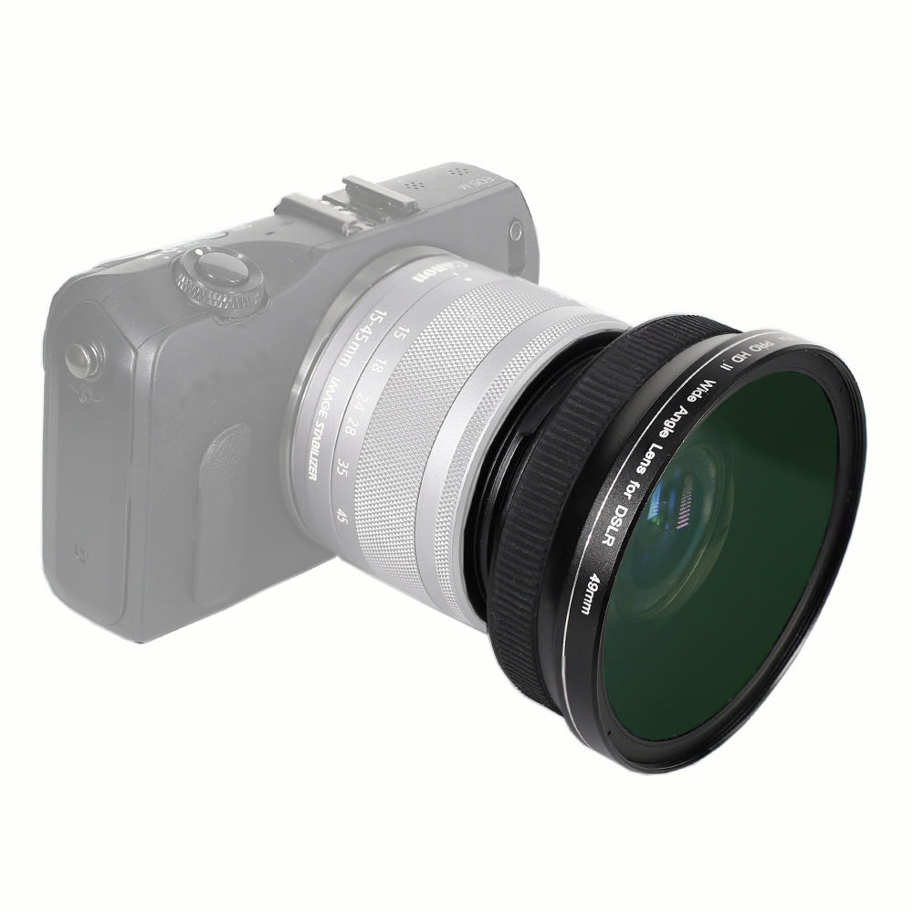For Canon M] Emolux PRO HDII Scenic 0.45x ULTRA Wide Converter