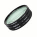 Emolux Digital HD Macro Optical Closeup Camera Lens Filter Kit for Mirrorless and DSLR Cameras