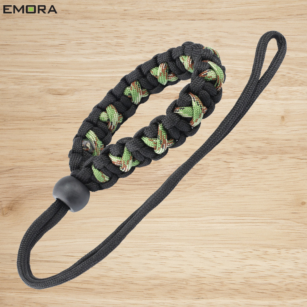 Emora TOUGH Universal Cross Triple Stitched Paracord Wrist Camera