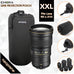 Emora XXL Neoprene protective camera lens pouch case with quick release, belt loop and fasten puller